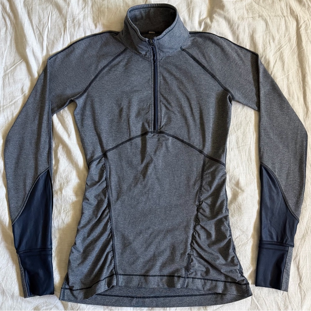 lululemon half-zip active pullover.